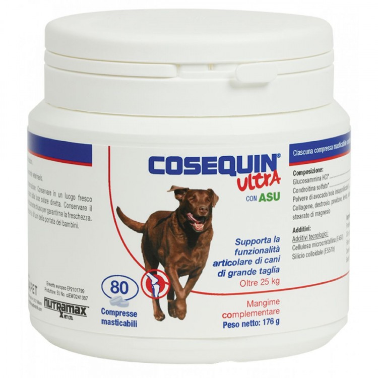 Cosequin Ultra Cane Grande con problemi articolar 80cps
