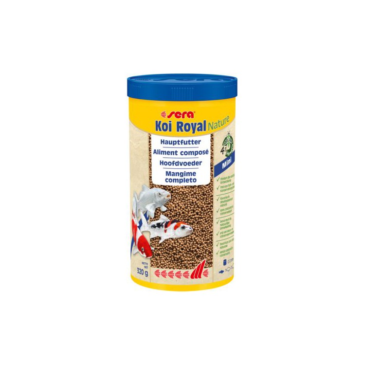 Mangime Pond Koi Royal mini Nature 1000 ml 320 gr