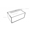 Illuminazzione Led Micmol Aqua Air 300, 30W Marine water Bluetooth