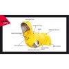 Impermeabile Rukka Stream Raincoat Giallo Tg 55