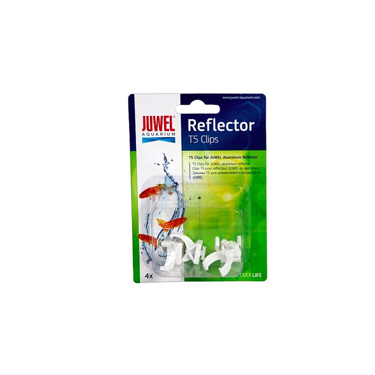 Ricambi clips in plastica per riflettore HiFlex Juwel T5 4 pezzi