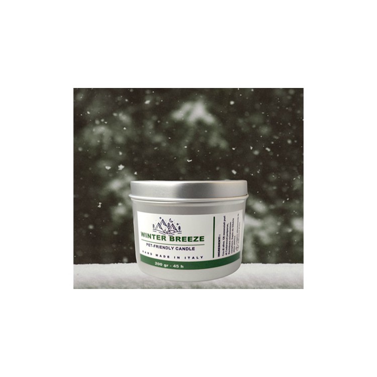 Candela Winter Breeze profumo di bosco d'inverno 200ml