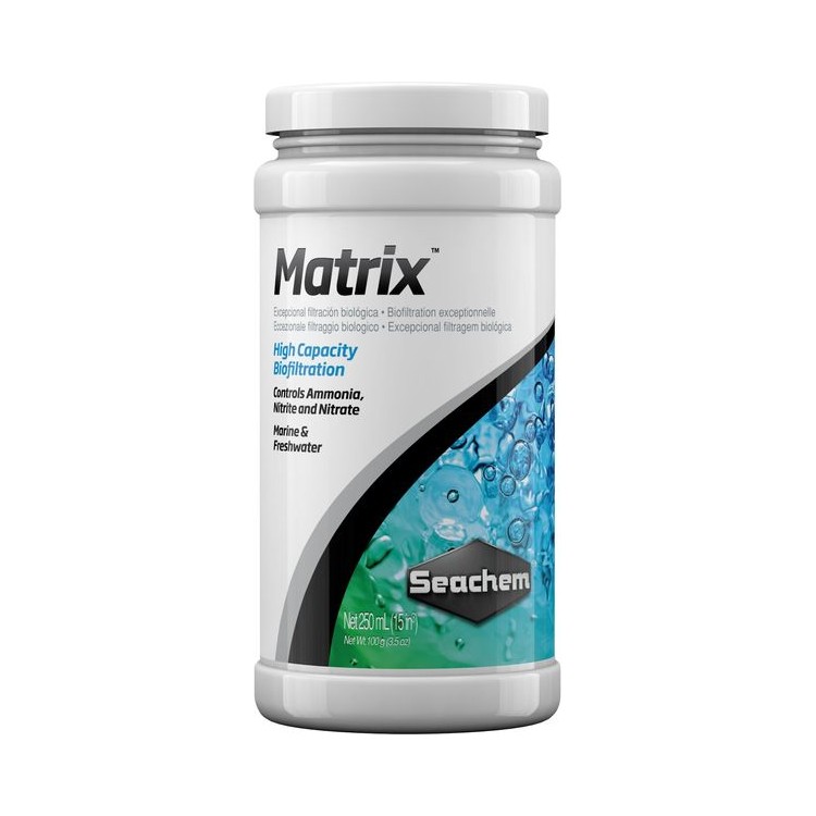 Materiale filtrante resina Matrix 100 gr 250 ml