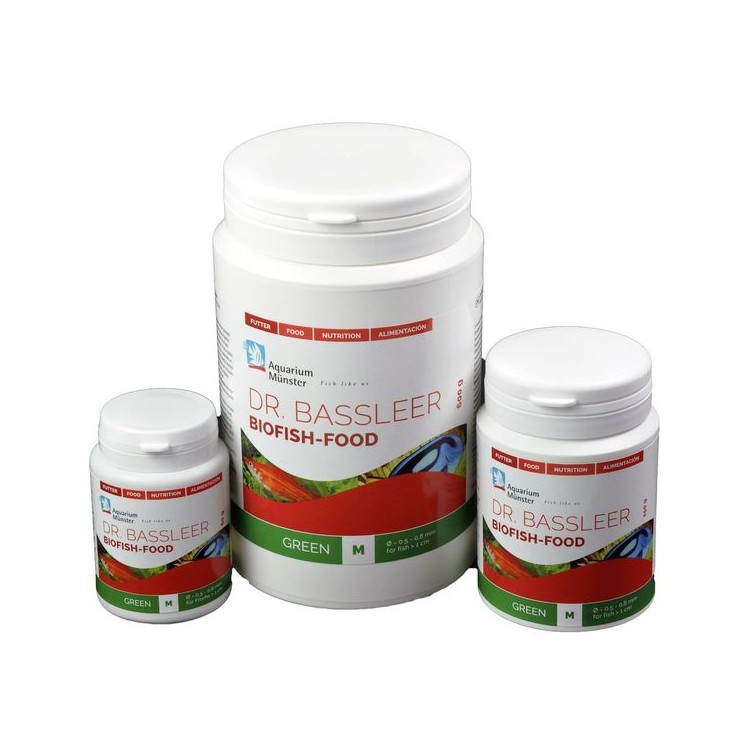 Mangime Aquarium Munster Dr. Bassleer Biofish Food Green M 250ml/150gr