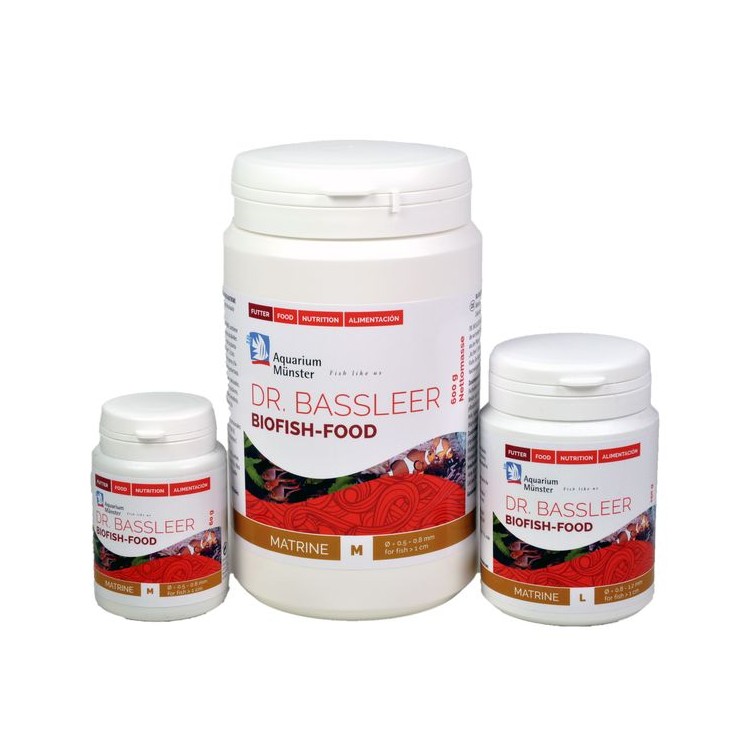 Mangime Aquarium Munster Dr. Bassleer Biofish Food Matrine M 250ml/150gr