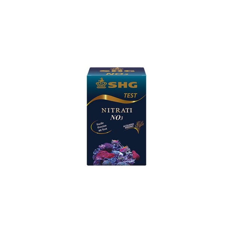 Test NO3 Nitrati marino 40 test SHG
