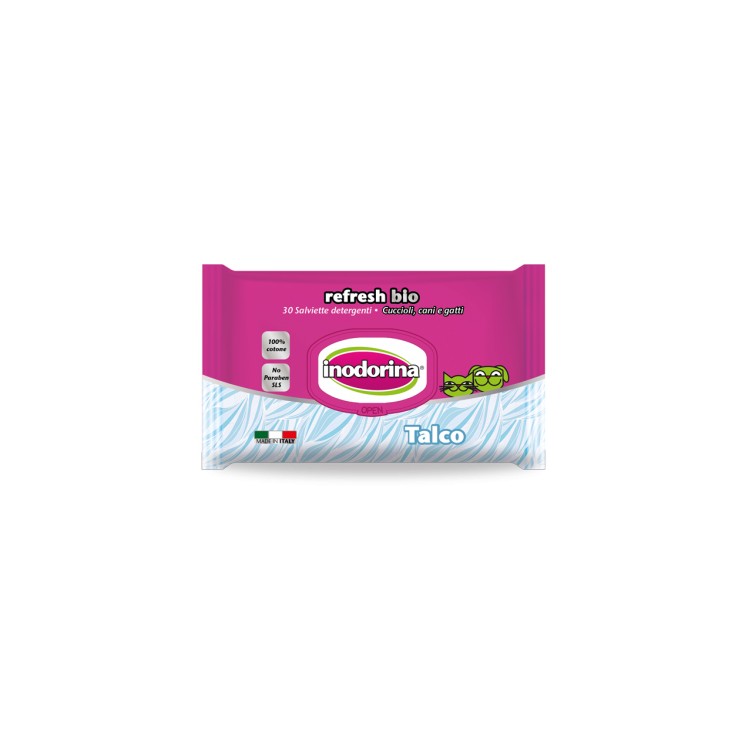 Inodorina Salvietta Bio Talco 30 pz