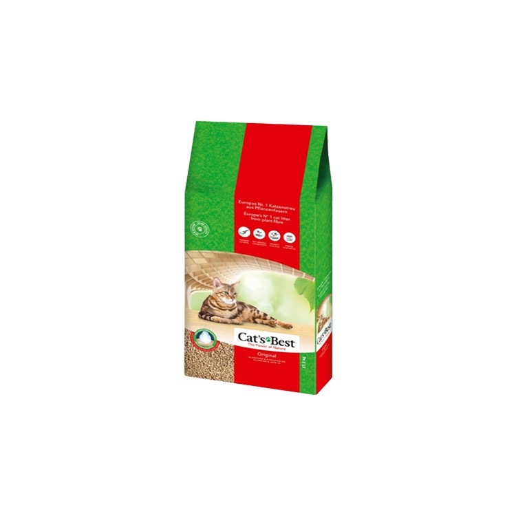 Lettiera agglomerante Cat's Best Original 17,5kg/ 40 litri