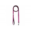 Guinzaglio solid imbottito rosa tg S