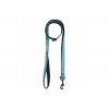 Guinzaglio solid imbottito turchese tg L