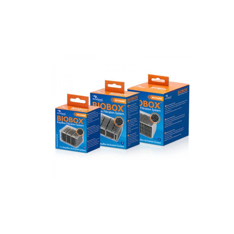 Materiale filtrante cartuccia carbone spugna Easybox XS