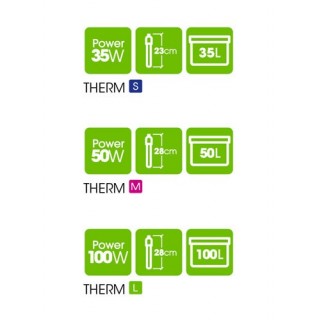 Termoriscaldatore Therm L 100 w 28 cm
