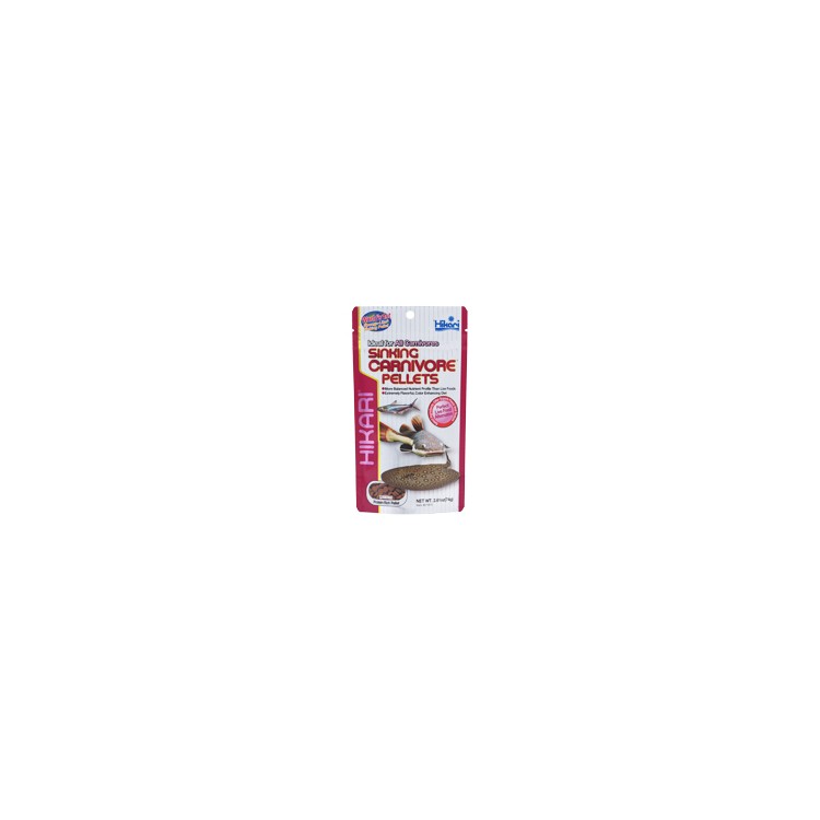 Mangime Hikari Tropical Sinking Carnivore Pellets 74 gr