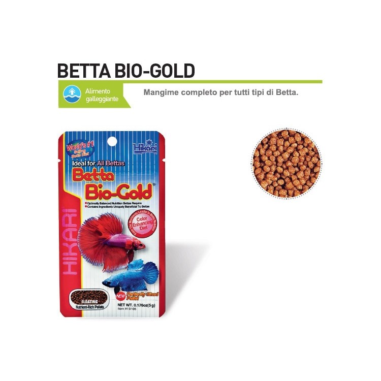 Mangime Hikari Betta Bio-Gold Baby 5 gr